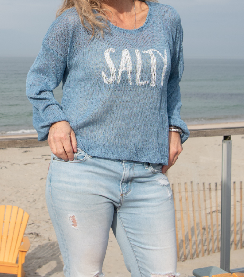 Beach clearance knit sweater